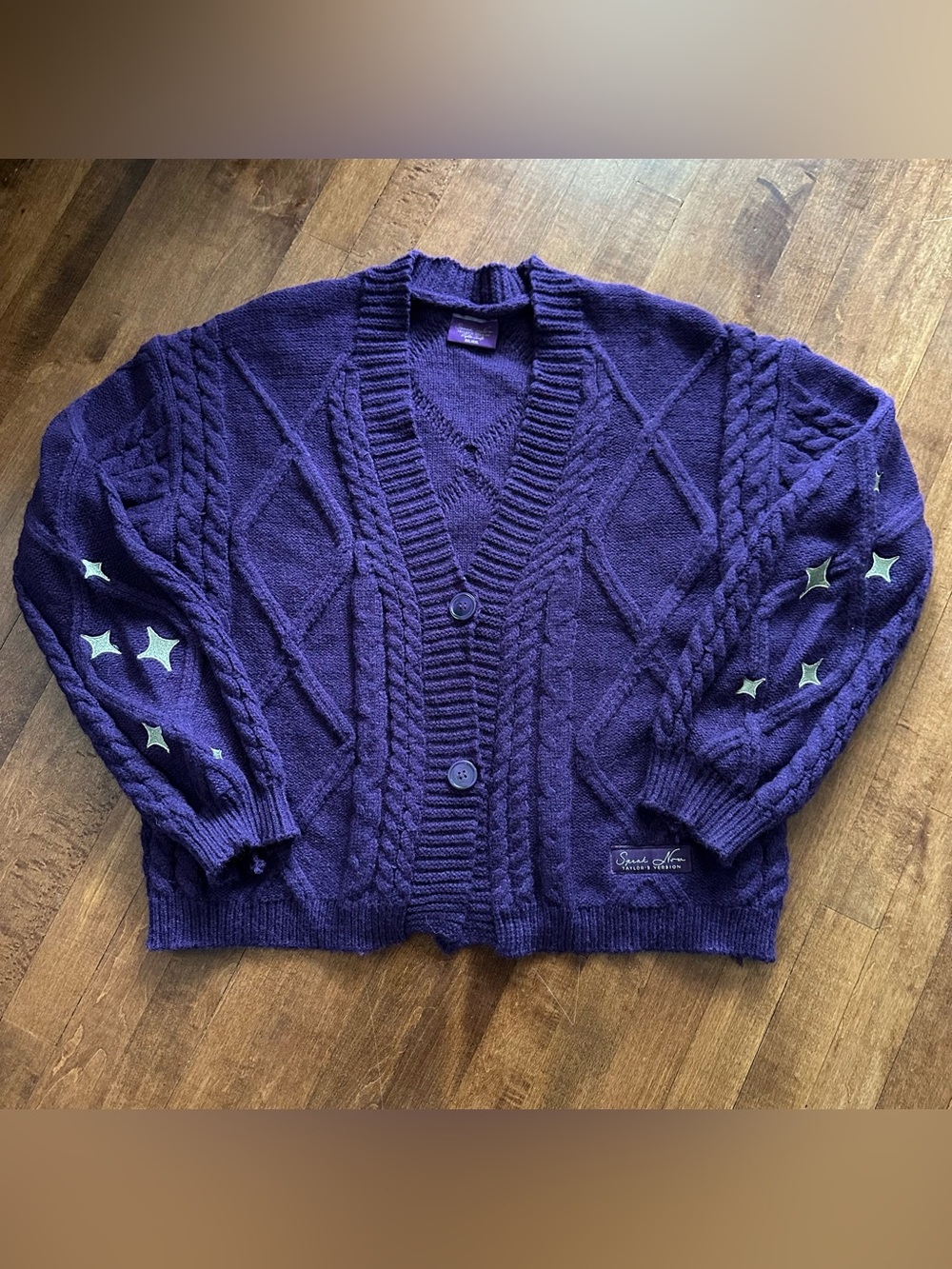 Taylor Swift Speak Now Purple Cardigan 3XL / 4XL
